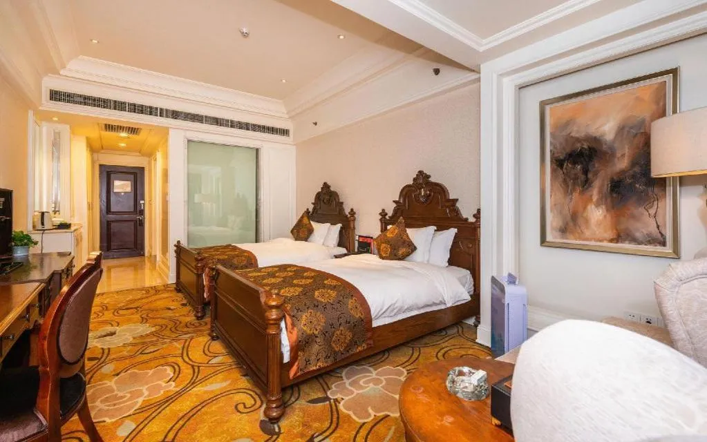 Bed in Zhengzhou Yiquan International Hotel