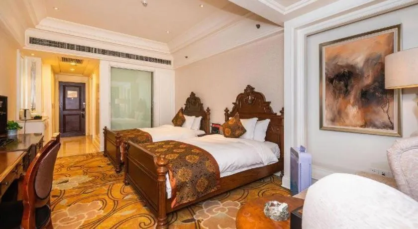 Bed in Zhengzhou Yiquan International Hotel