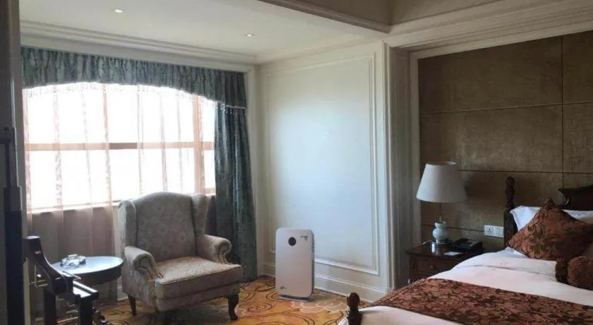 Bed in Zhengzhou Yiquan International Hotel