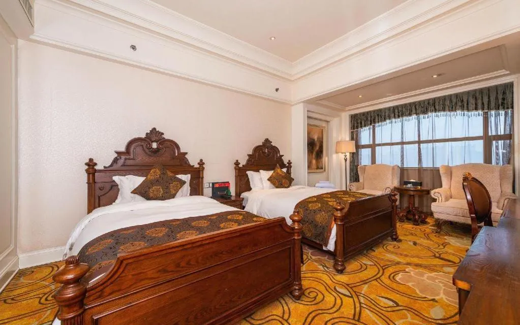 Bed in Zhengzhou Yiquan International Hotel