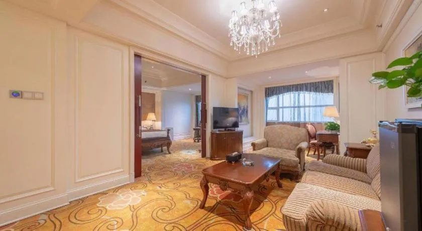 Bed in Zhengzhou Yiquan International Hotel