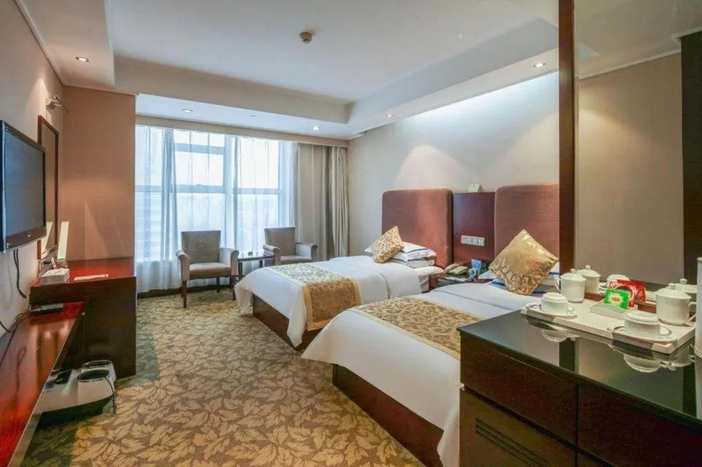 Bed in Jincheng Pacific Hotel