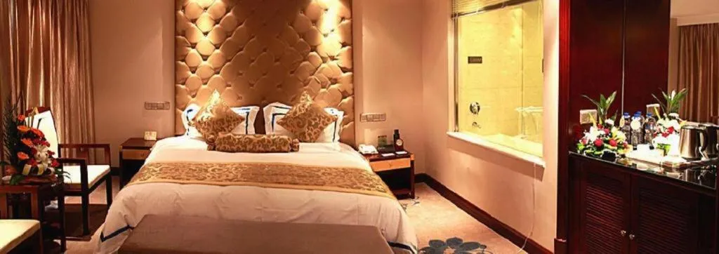 Bed in Jincheng Pacific Hotel