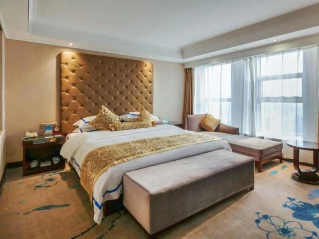 Bed in Jincheng Pacific Hotel