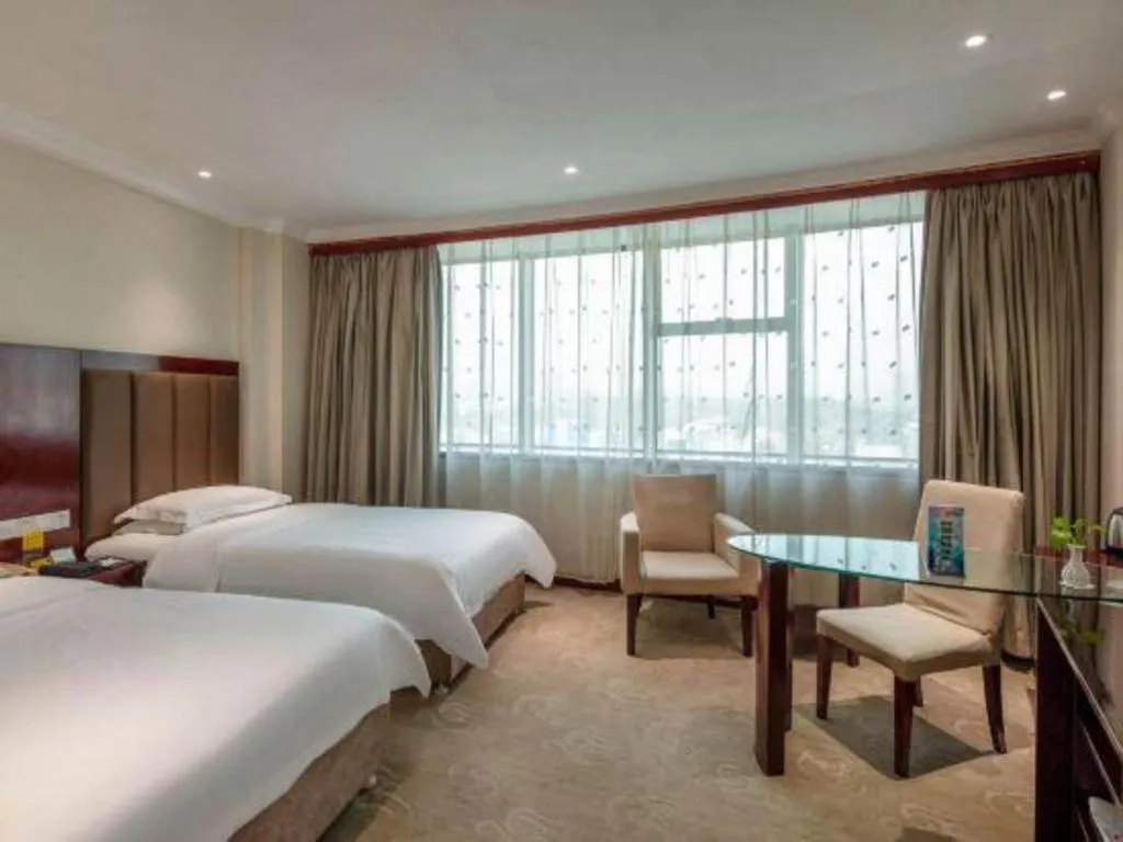 Bed in Jincheng Pacific Hotel