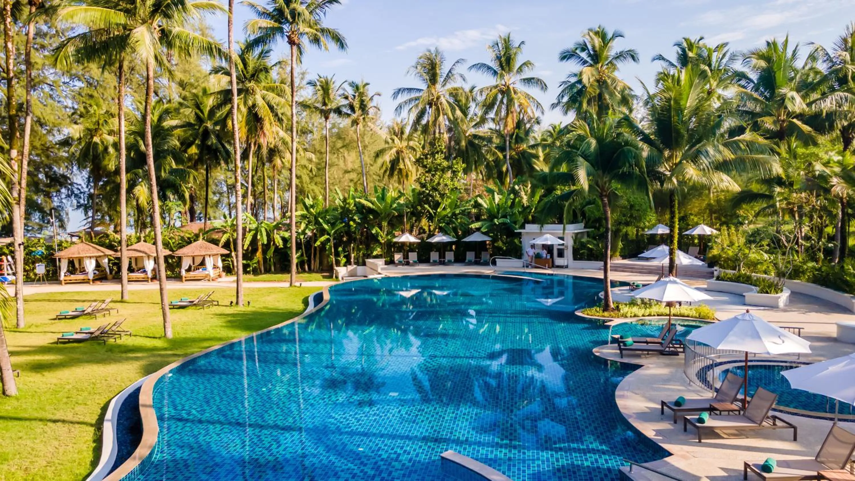 Swimming pool in OUTRIGGER Khao Lak Beach Resort