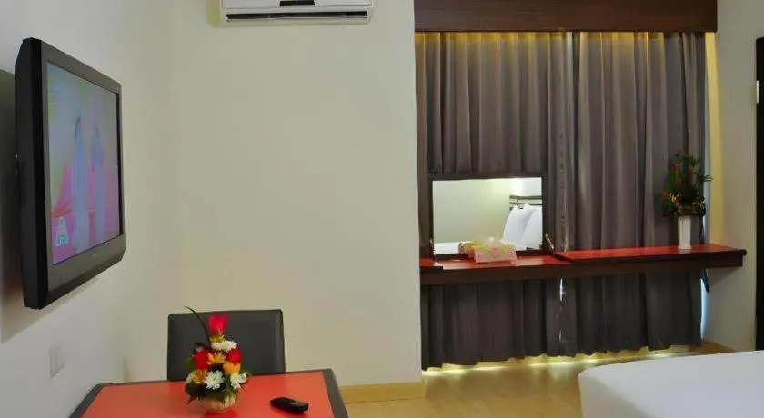 Bed in The Color Hotel