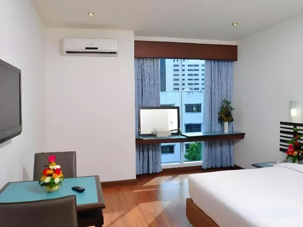 Bed in The Color Hotel