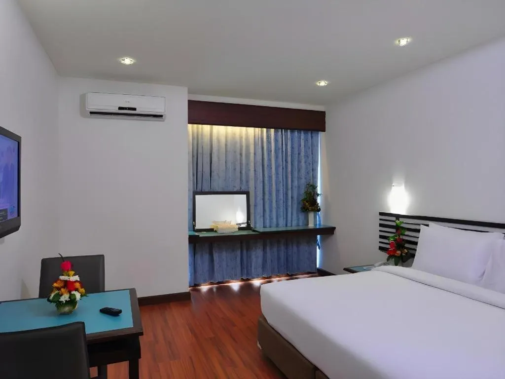 Bed in The Color Hotel