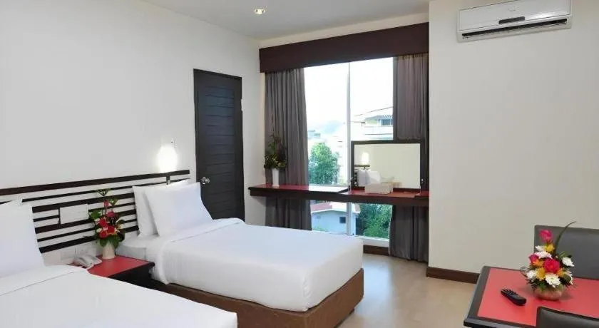 Bed in The Color Hotel