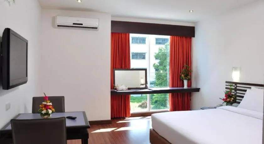 Bed in The Color Hotel