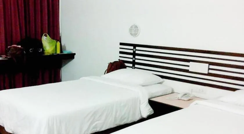 Bed in The Color Hotel