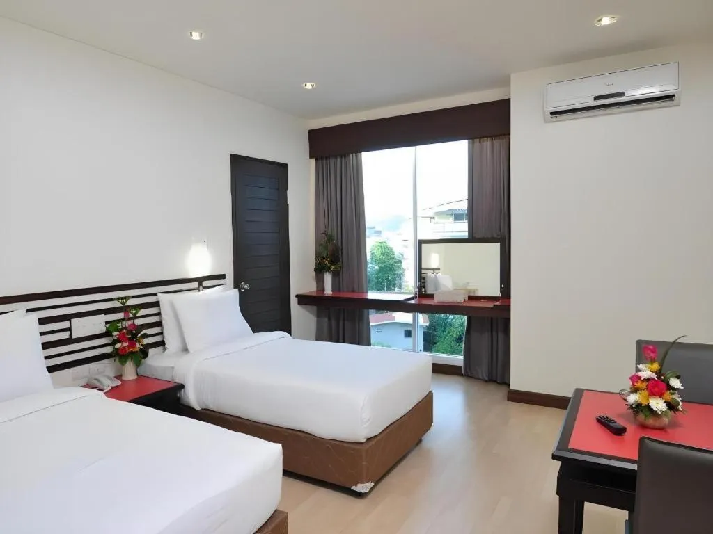 Bed in The Color Hotel