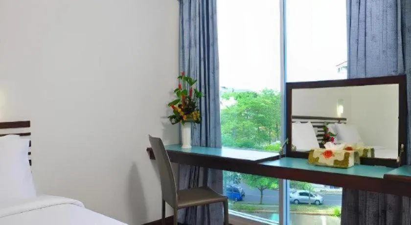 Bed in The Color Hotel