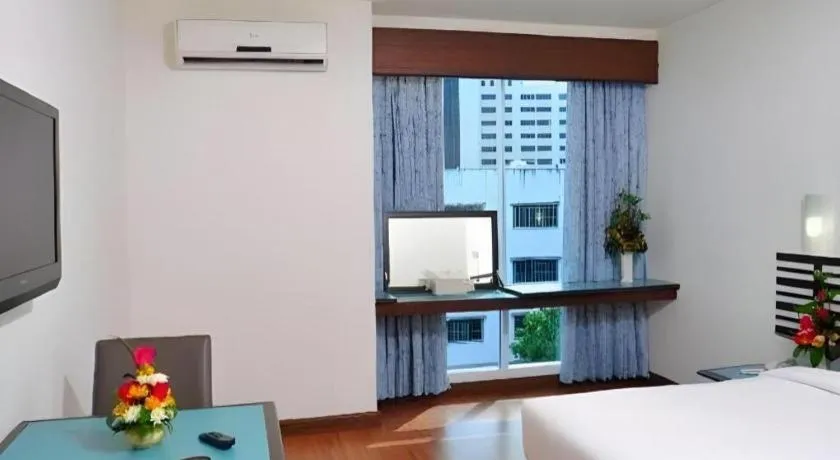 Bed in The Color Hotel