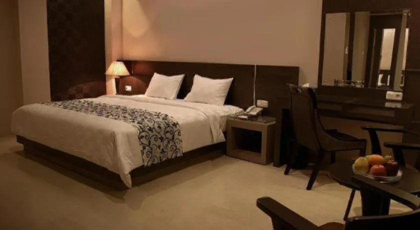 Bed in Mega Permata Hotel