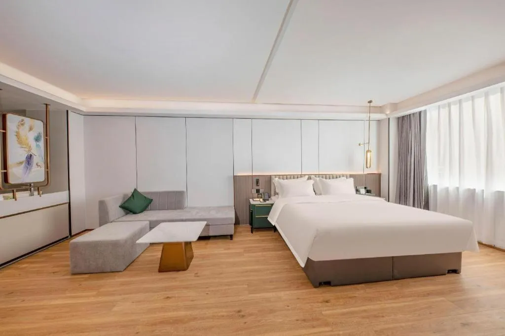 Bed in Shanshui Trends Hotel-Bantian Dong Branch