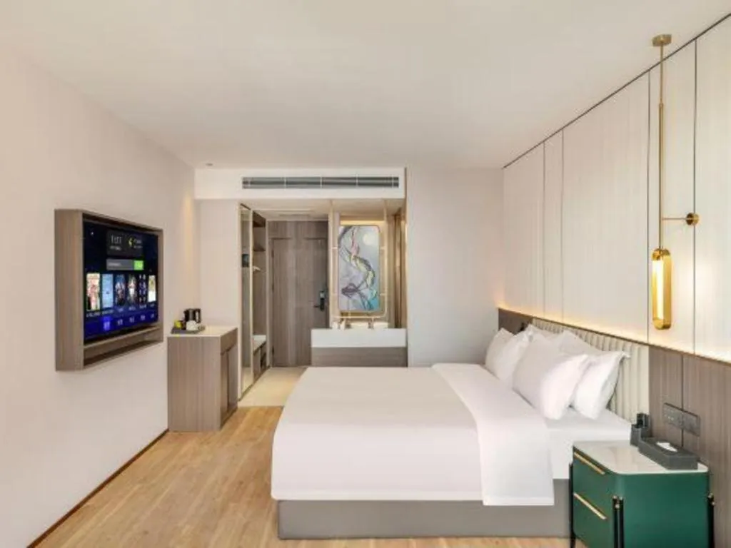 Bed in Shanshui Trends Hotel-Bantian Dong Branch