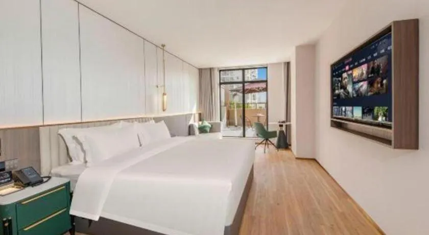 Bed in Shanshui Trends Hotel-Bantian Dong Branch