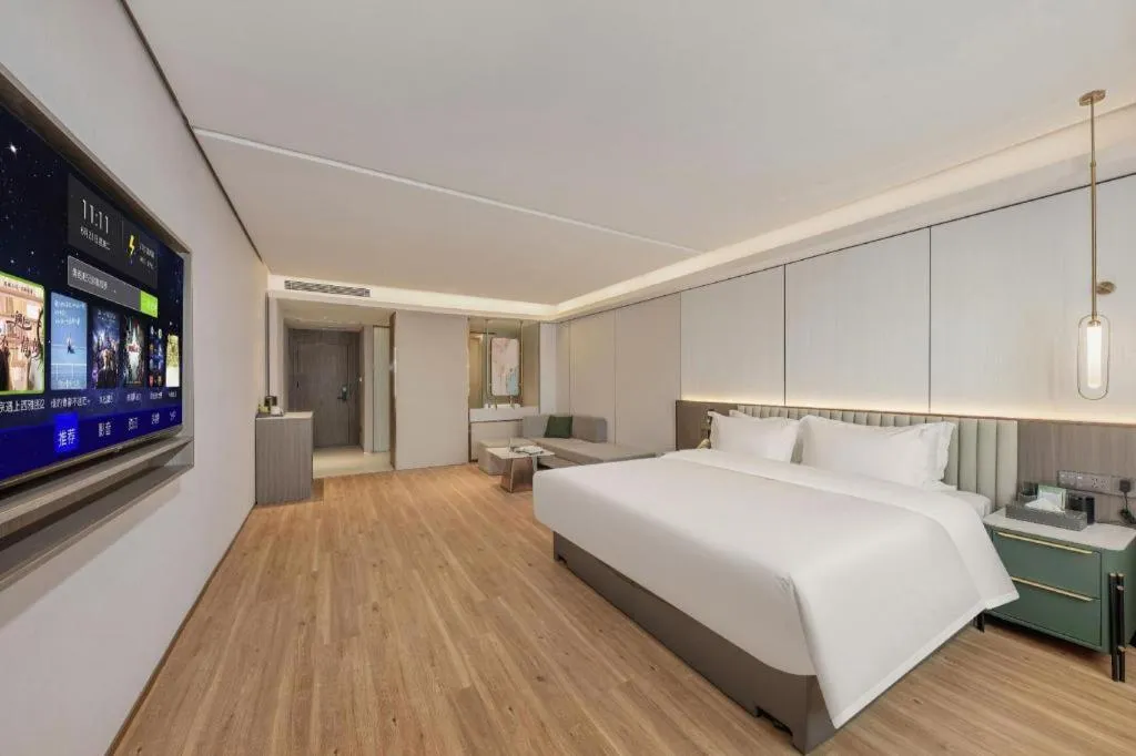 Bed in Shanshui Trends Hotel-Bantian Dong Branch