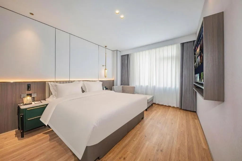 Bed in Shanshui Trends Hotel-Bantian Dong Branch