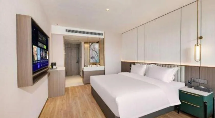 Bed in Shanshui Trends Hotel-Bantian Dong Branch