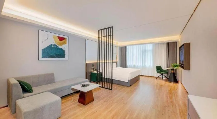 Bed in Shanshui Trends Hotel-Bantian Dong Branch