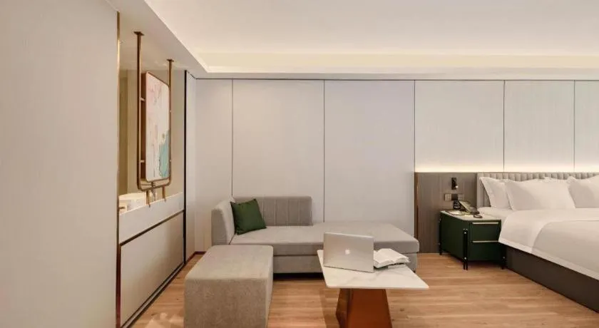 Bed in Shanshui Trends Hotel-Bantian Dong Branch