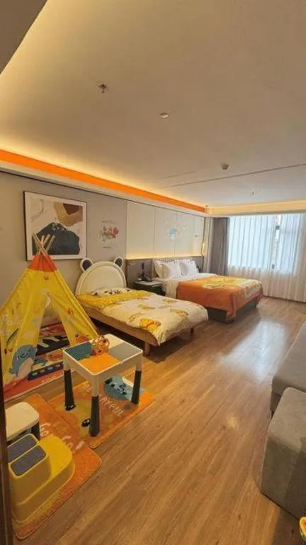 Bed in Shanshui Trends Hotel-Bantian Dong Branch