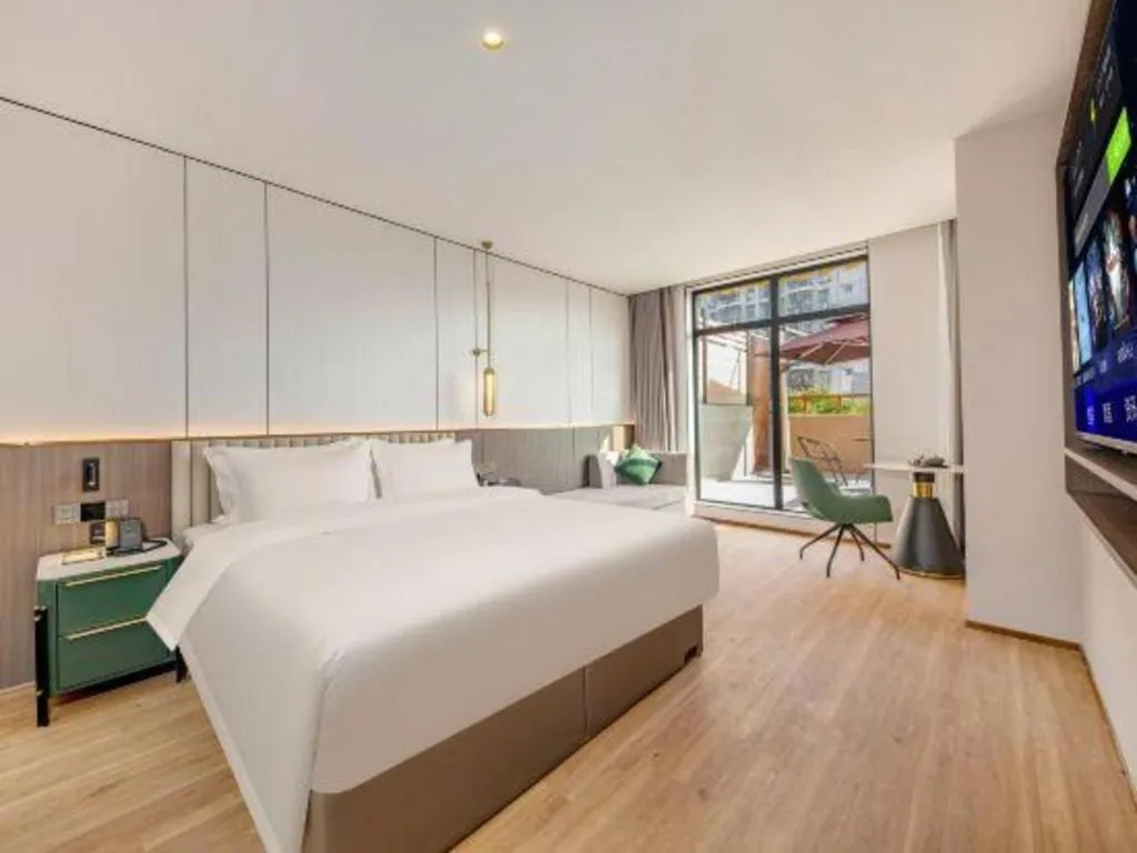 Bed in Shanshui Trends Hotel-Bantian Dong Branch