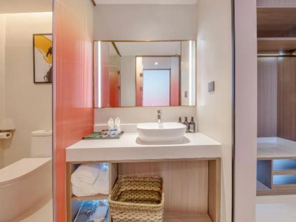 Bed in Shanshui Trends Hotel-Bantian Dong Branch