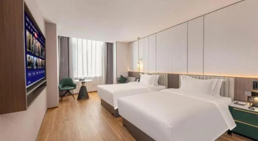 Bed in Shanshui Trends Hotel-Bantian Dong Branch
