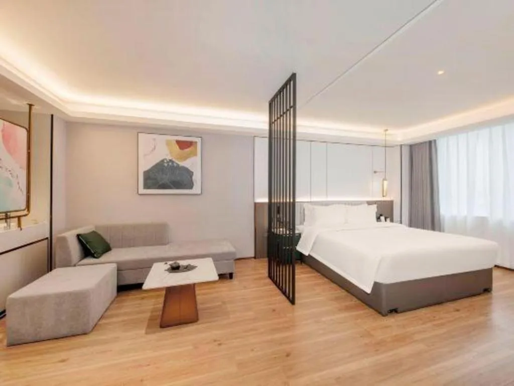 Bed in Shanshui Trends Hotel-Bantian Dong Branch