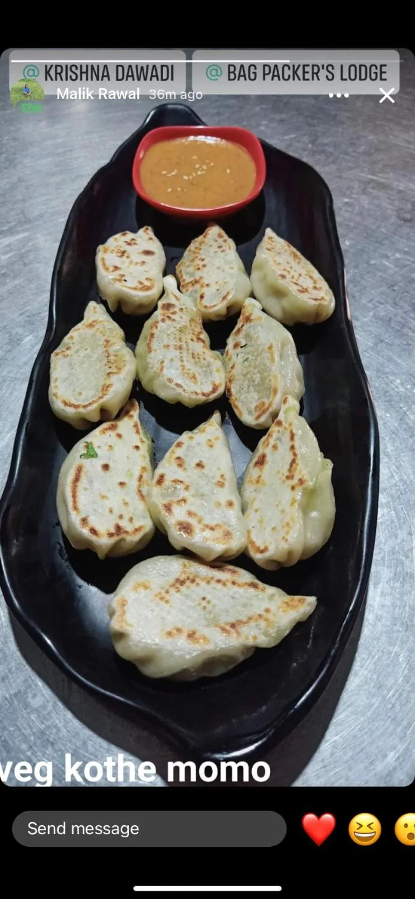 Restaurant/places to eat in Bag Packer's Lodge