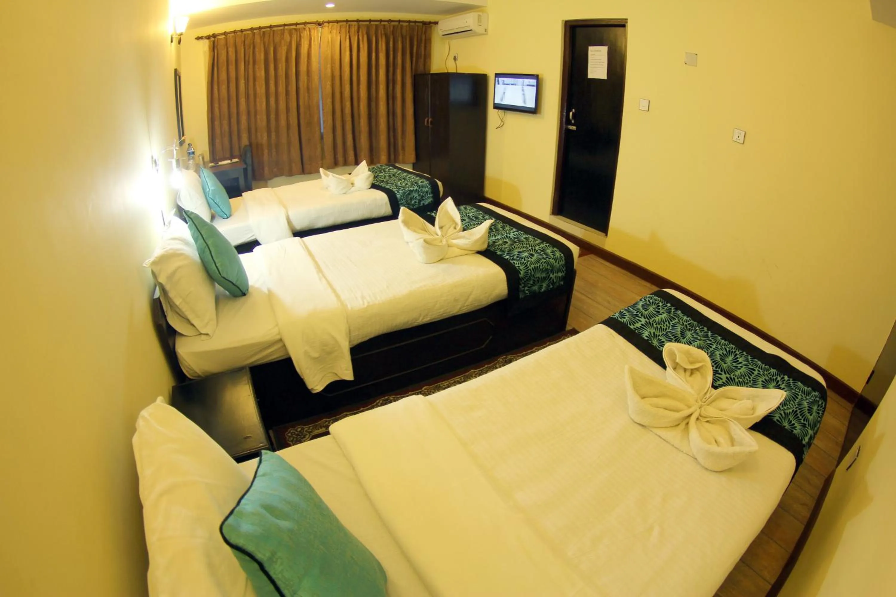 Photo of the whole room, Bed in Bag Packer's Lodge