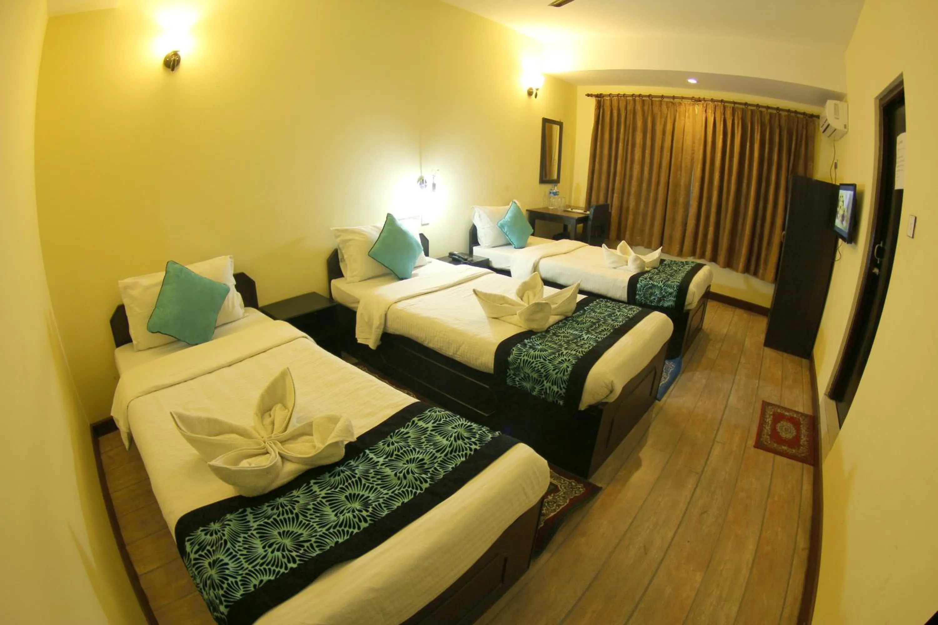 Photo of the whole room, Bed in Bag Packer's Lodge