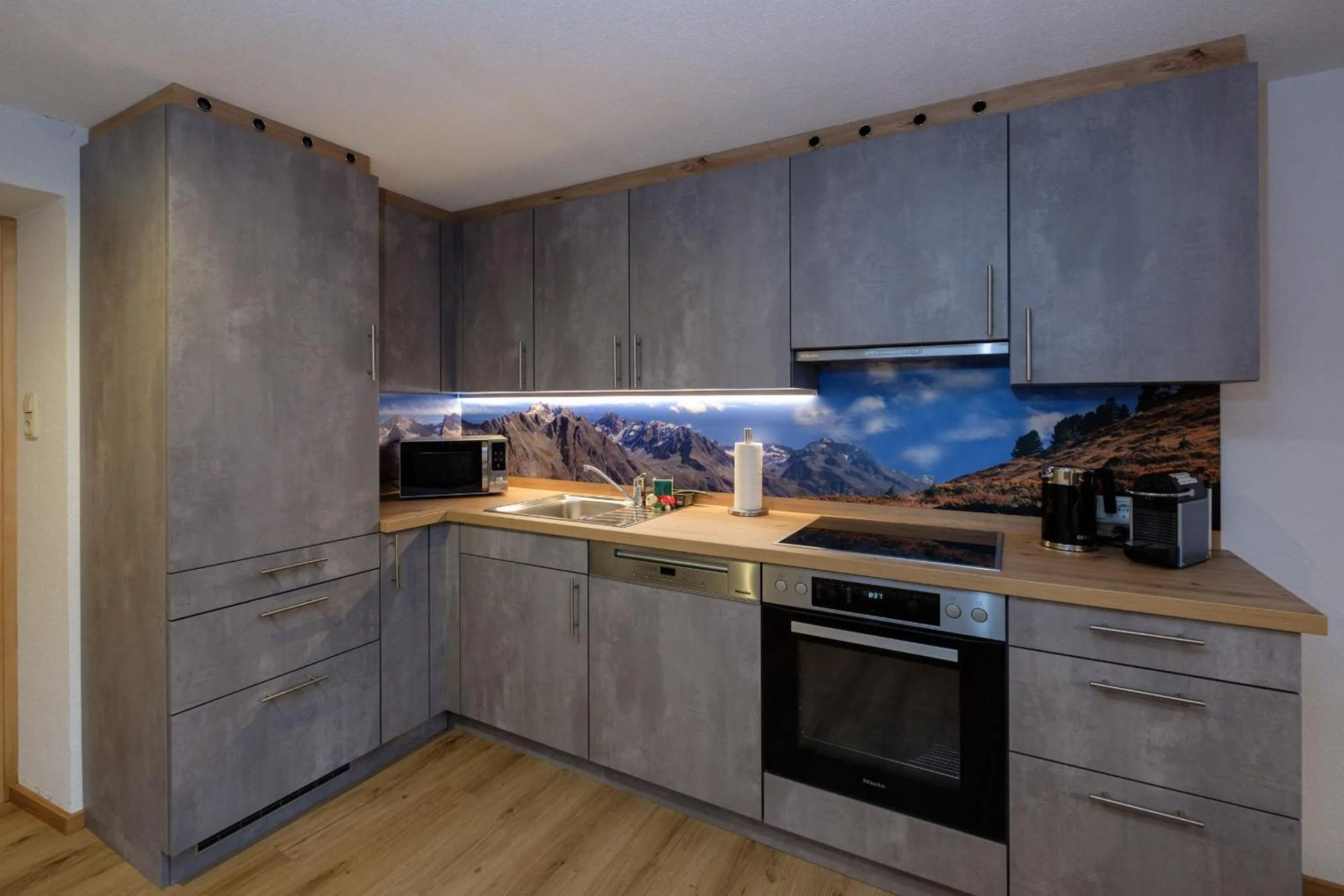 Kitchen/Kitchenette in Gasthof Hirschen