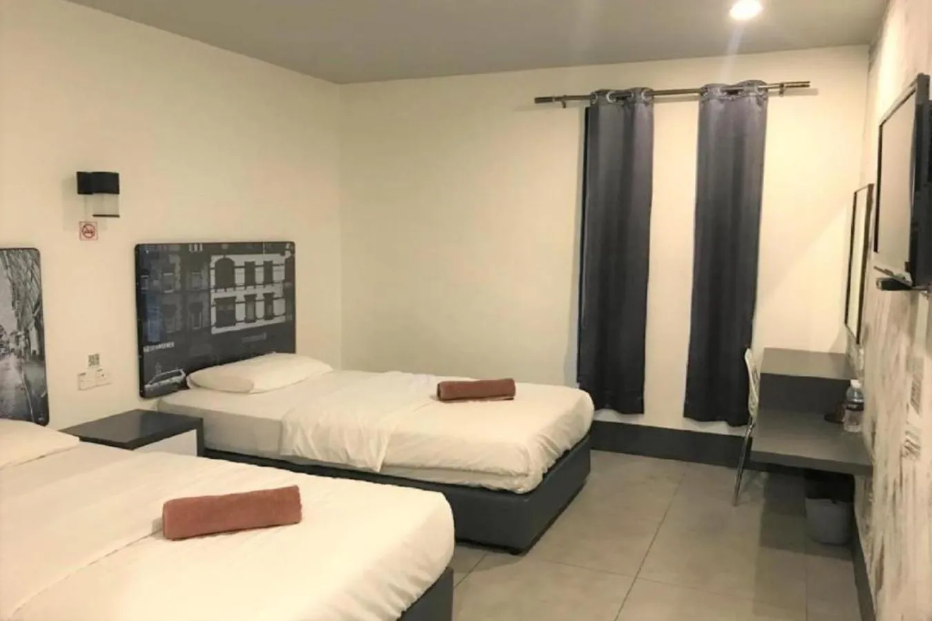 Bed in Hotel Ventura