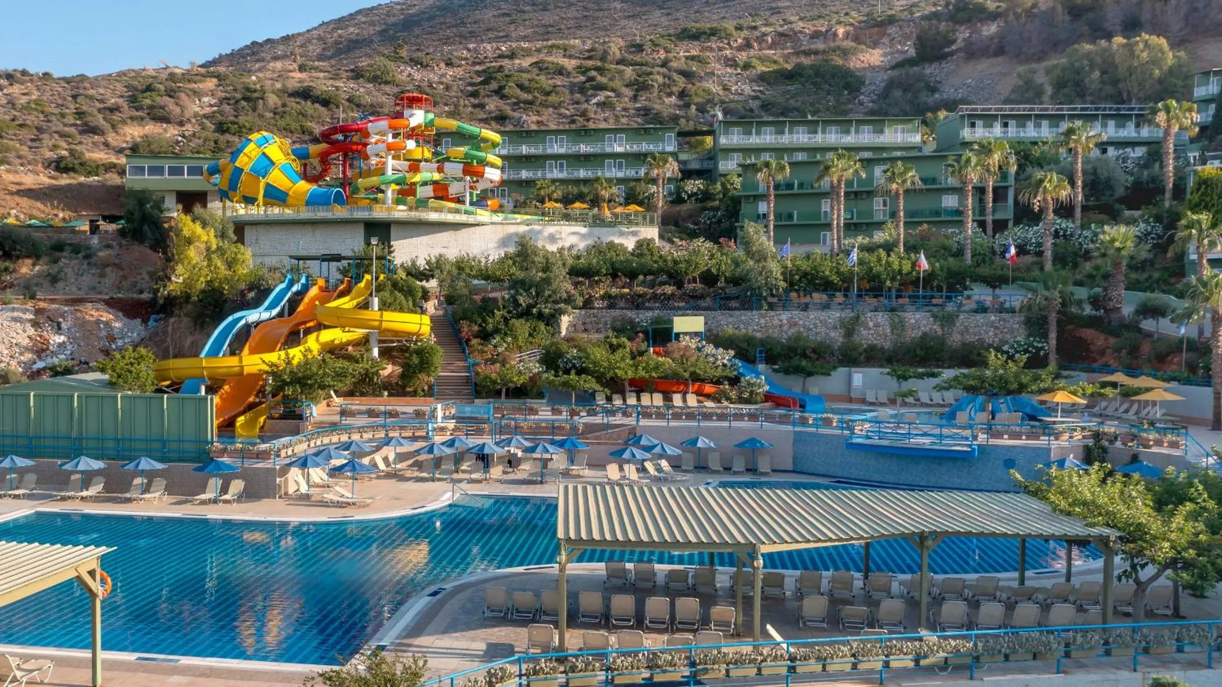Aqua park in Aqua Sun Village