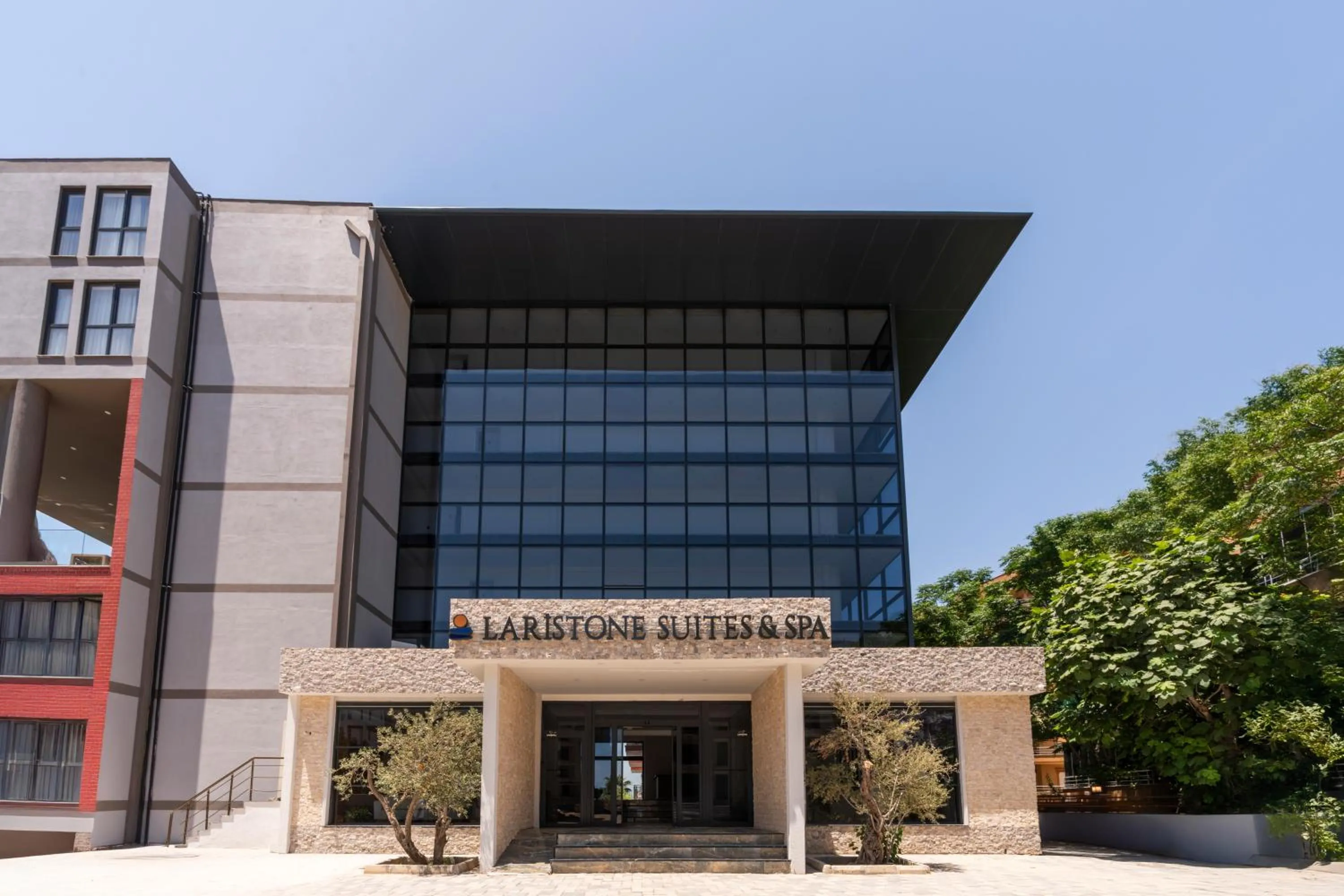 Facade/entrance in Laristone Suite Spa Hotel