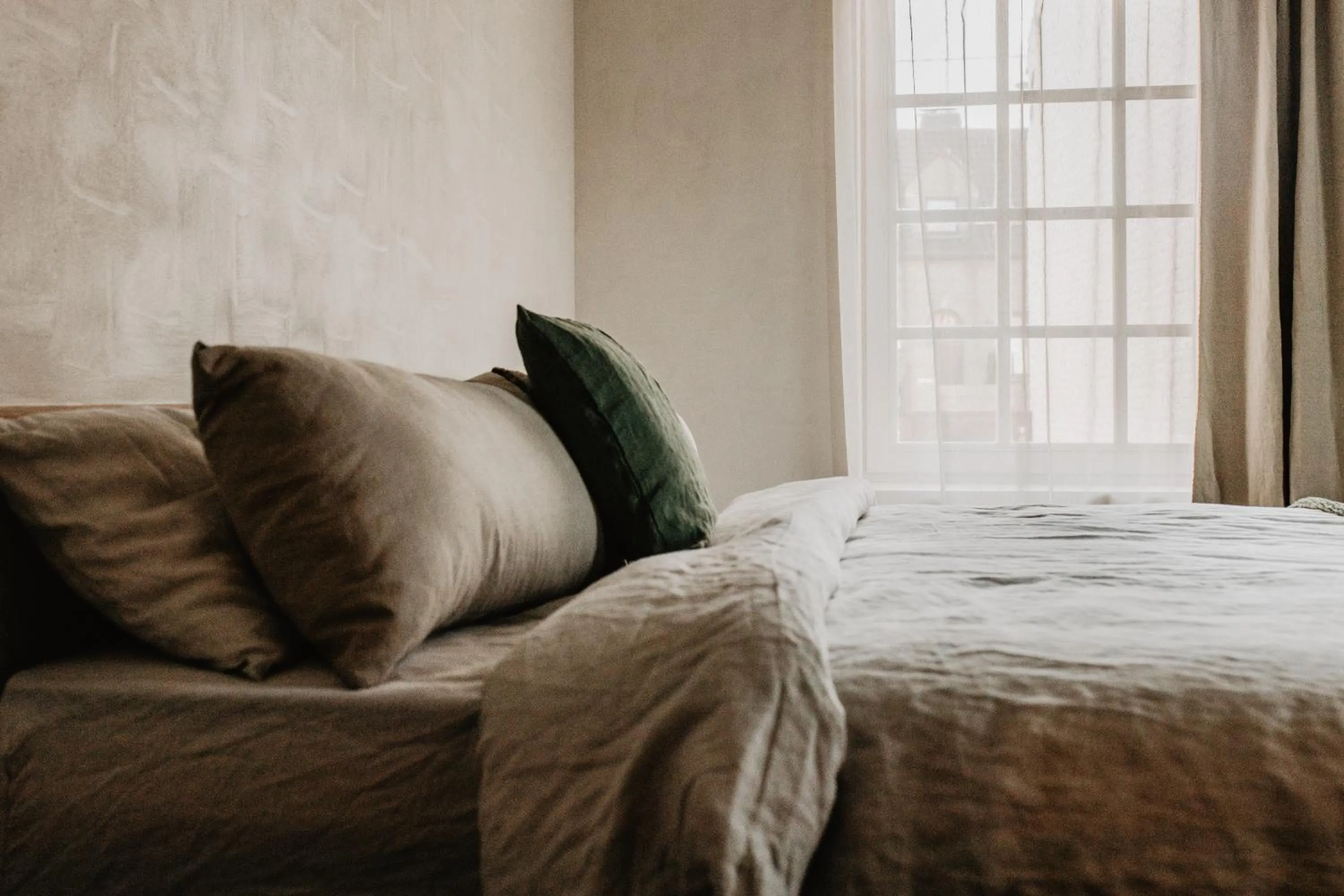 Bedroom, Bed in Stil 1827