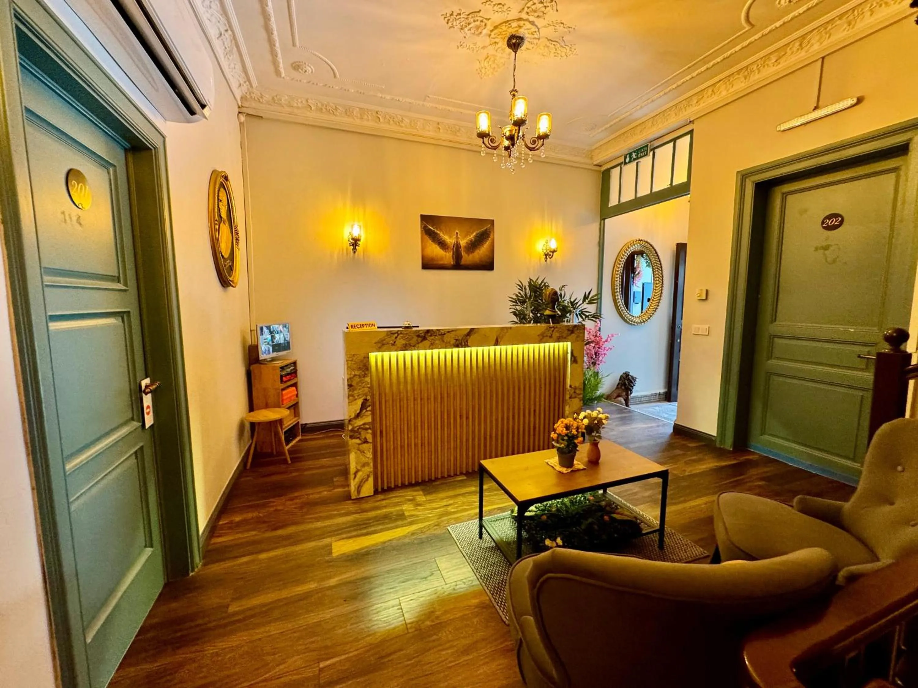 Lobby or reception in Otel Kadıköy