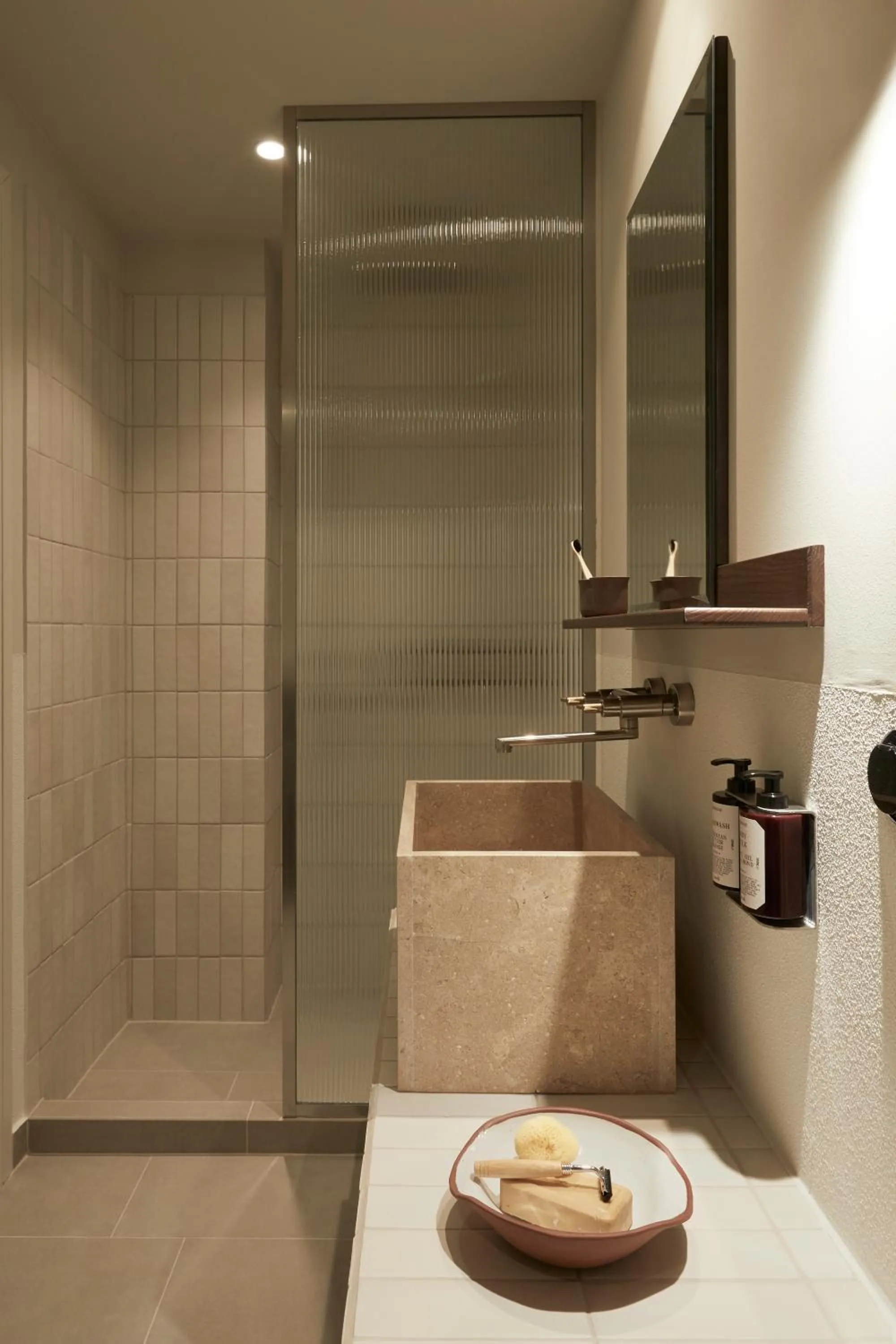 Toilet in Ergon Bakehouse Athens