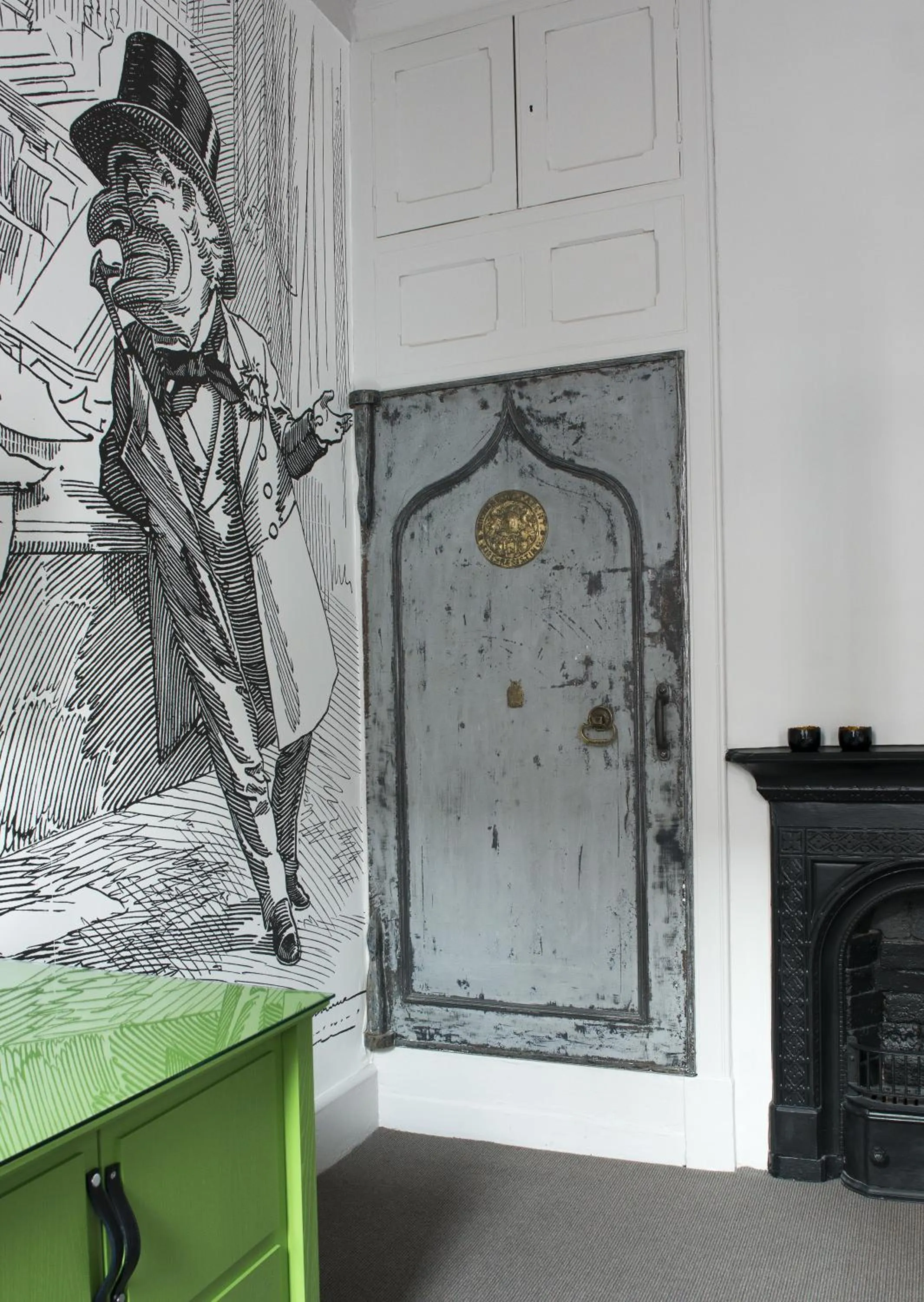 Decorative detail in Judges Court