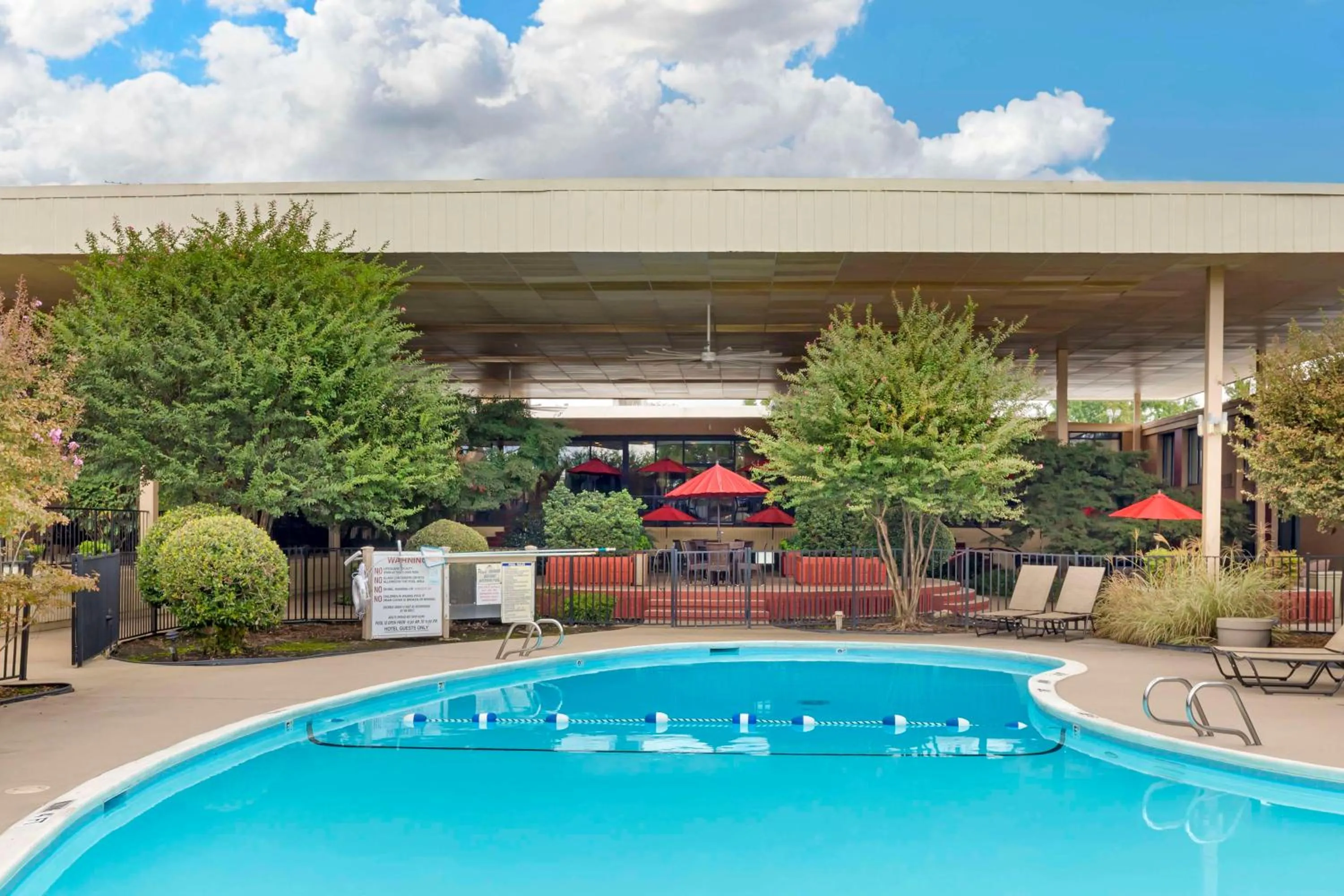 Pool view in Best Western Plus Burlington