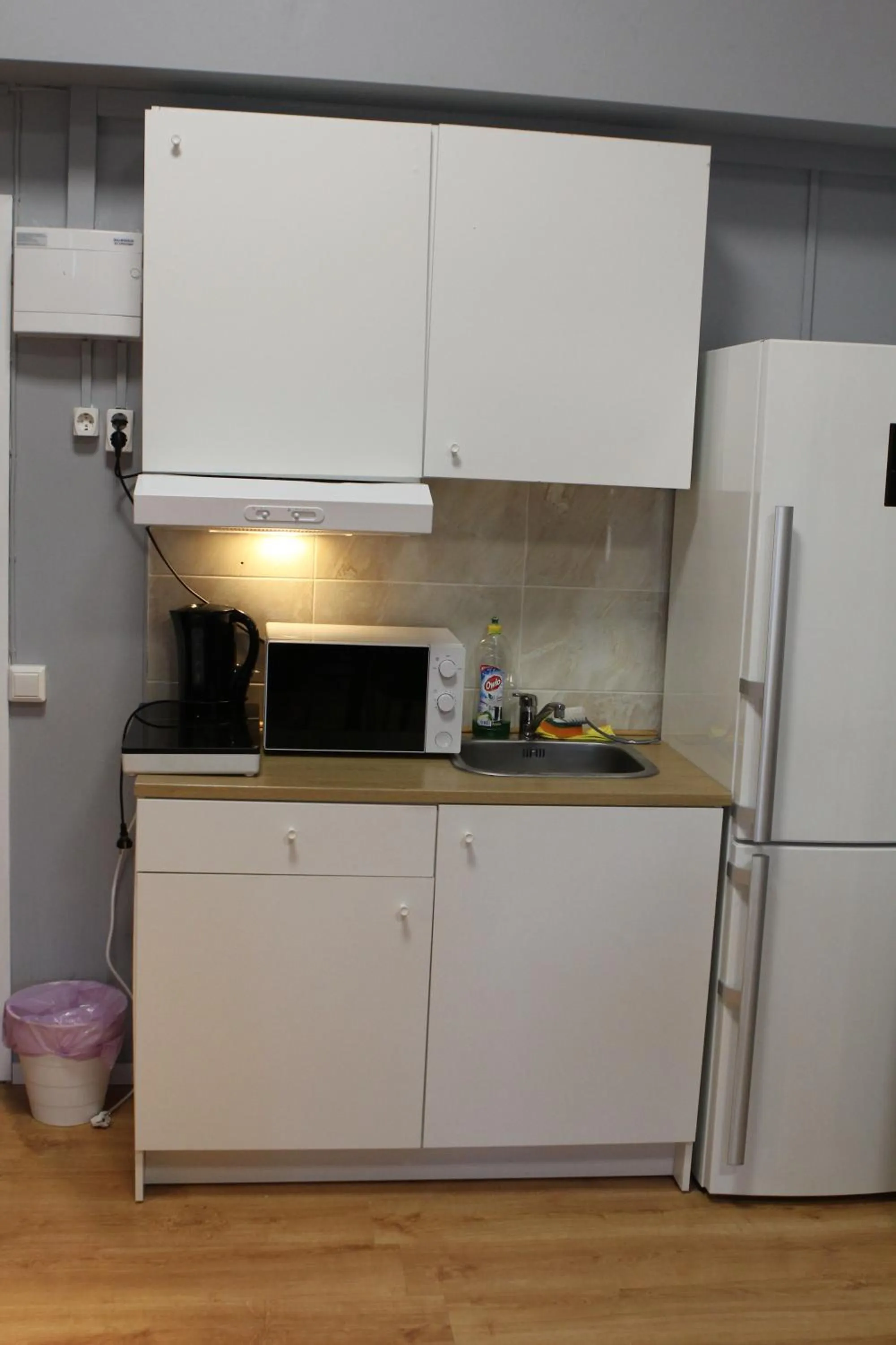 Kitchen or kitchenette in Hotell Salem