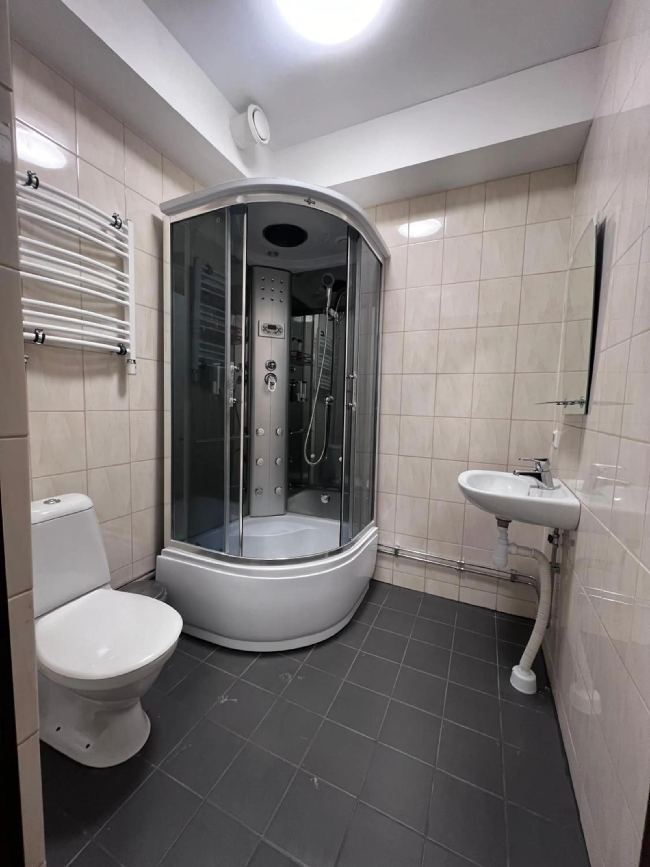 Shower in Hotell Salem