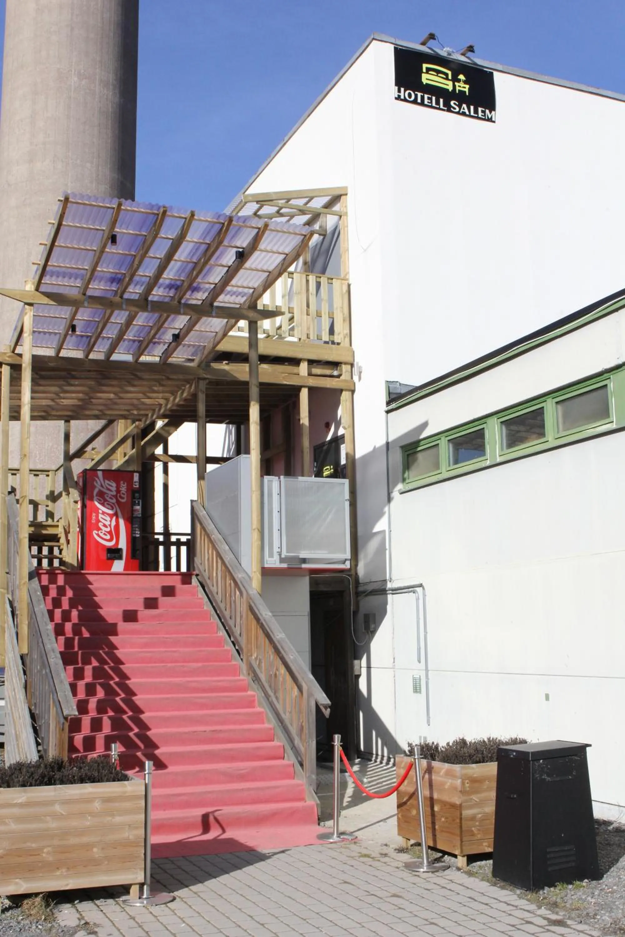 Facade/entrance in Hotell Salem