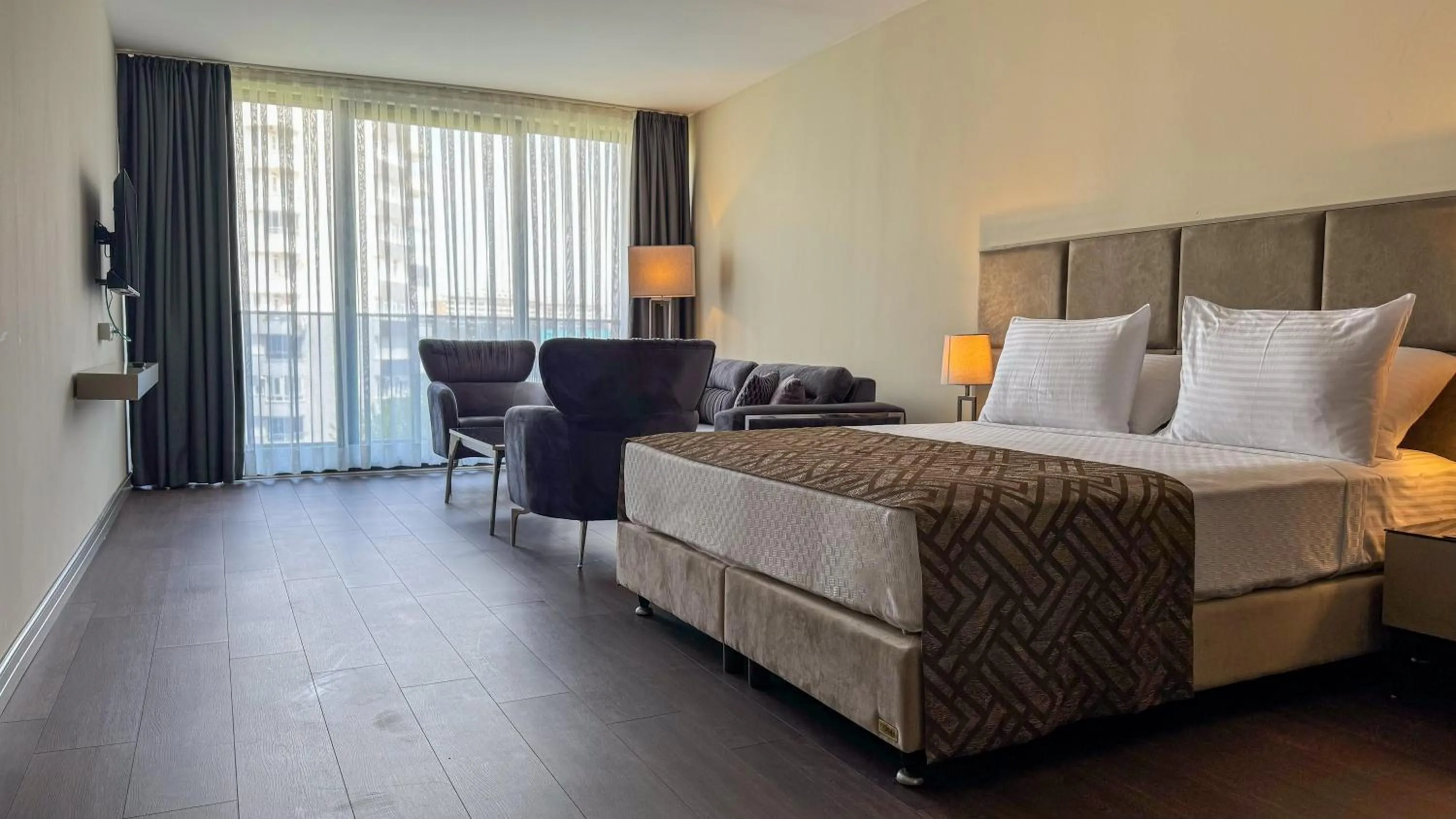 Bed in Alice Hotel Antalya