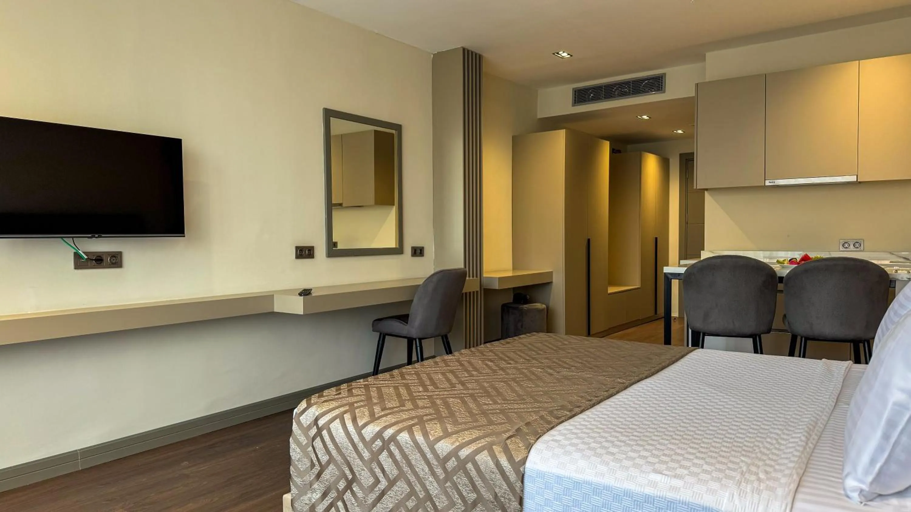 Bed in Alice Hotel Antalya